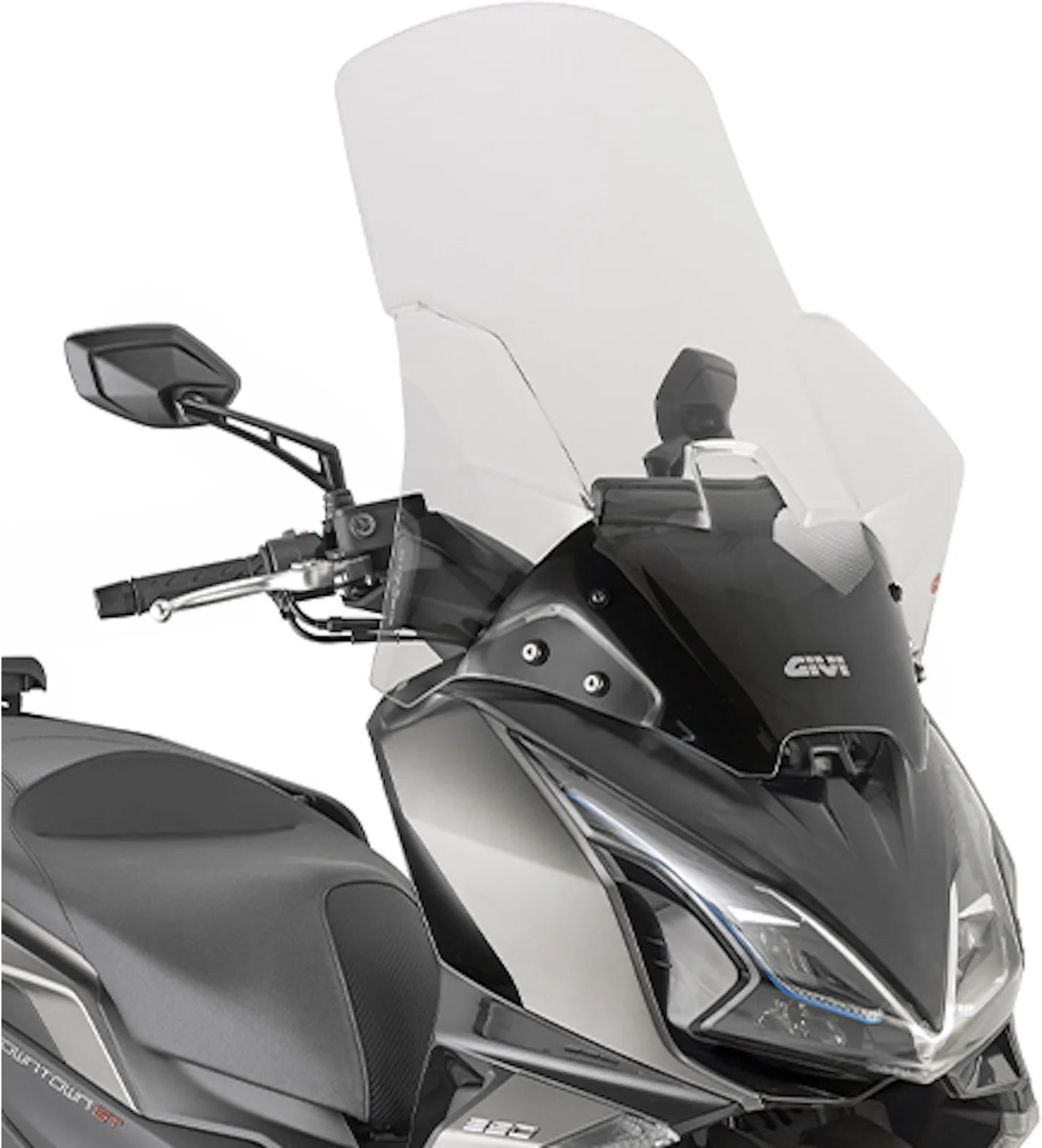 Pare-Brise Incolore - Givi Compatible Avec Kymco Downtown 350 Gt (2024)