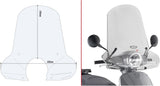 Pare-Brise Incolore - Givi Compatible Avec Sym Fiddle 125 (2020)