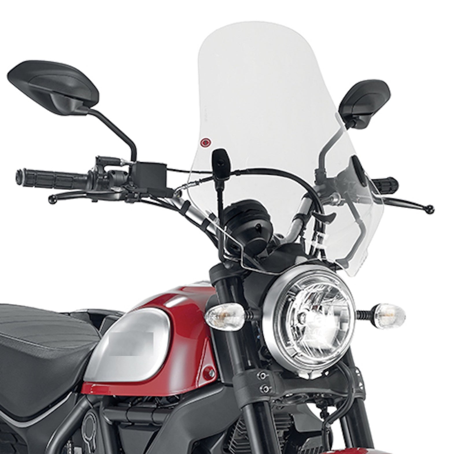 Wind-Screen - Kappa Moto Compatible With Ducati Scrambler 800 Icon (2015-2023)