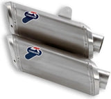 Double Sortie D'Échappement Homologuée Au Niveau Sonore Titanium - Termignoni Compatible Avec Ducati Streetfighter 1098