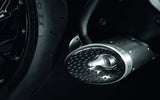 Échappement Sans Homologation Sonore Carbon - Termignoni Compatible Avec Ducati Diavel X
