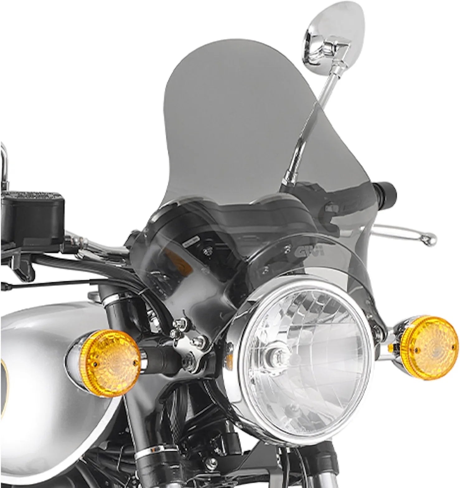Bulle Universelle Fumée A201 - Givi Compatible Avec Triumph Speed 400 (2024)