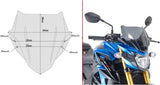 Bulle Fumée - Givi Compatible Avec Suzuki Gsx-S 750 (2017-2021)