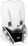 Bulle Modulable Airflow Incolore Airflow - Givi Compatible Avec Suzuki Dl 650 V-Strom (2017-2024)