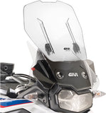 Bulle Modulable Airflow Incolore Airflow - Givi Compatible Avec Bmw F 750 Gs (2018-2020)