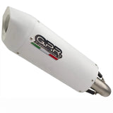 Exhaust Tip With Noise Certification Albus Stainless Steel - Gpr Compatible With Kawasaki Kle 500 (2026)
