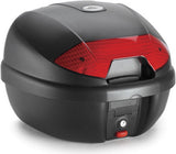 Top Case K30N 30 Lt + Rear-Rack Monolock - Kappa Moto Compatible With Piaggio X9 500 Evolution (2003-2008)