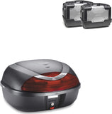 Top Case K42N + Valises Kgr46 + Supports Laterales Rapide - Kappa Moto Compatible Avec Honda Crf 1000 L Africa Twin Adventure Sports (2018-2019)