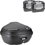 Top Case K47Nt + Valises Kgr33 + Supports Laterales Rapide - Kappa Moto Compatible Avec Honda Crf 1000 L Africa Twin Adventure Sports (2018-2019)