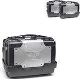Top Case Kgr46 + Valises Kgr33 + Supports Laterales Rapide - Kappa Moto Compatible Avec Honda Crf 1000 L Africa Twin Adventure Sports (2018-2019)