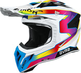 Casque Off-Road Pour Moto Airoh Aviator Ace 2 - Av22S38 Composite Carbon Gloss Sunrise Taille M