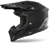 Casque Off-Road Pour Moto Airoh Aviator 3 - Av3G35 Full Carbon 3K Mat Carbon Taille L