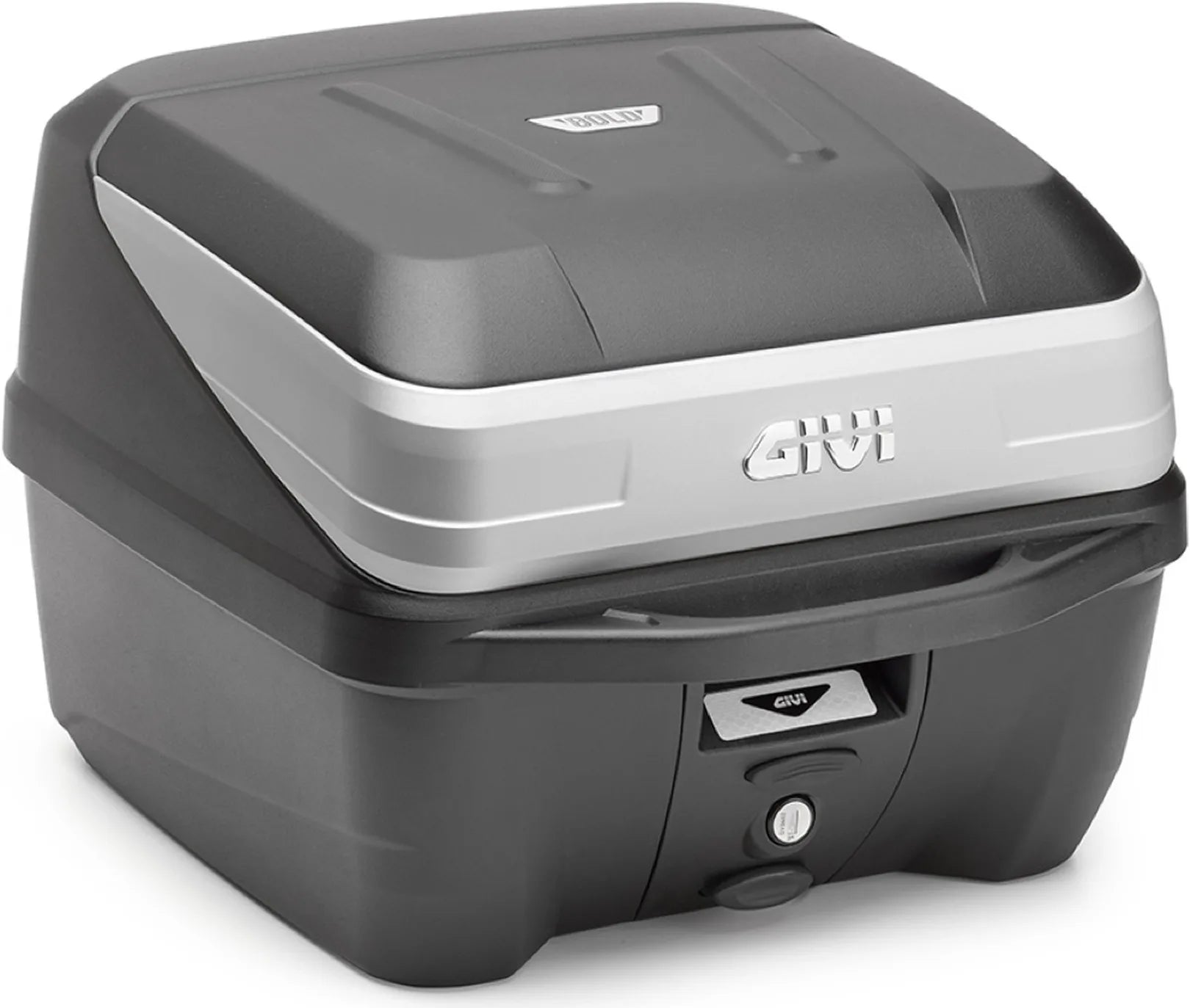 Top Case Monolock Argent 32 Lt Technopolymères - Givi Compatible Avec Ktm 790 Adventure R (2019-2020)