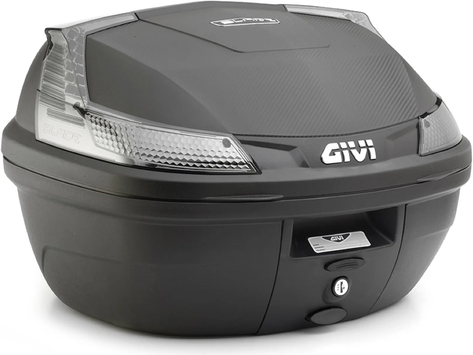 Top Case Monolock Blade Noir Tech 37 Lt Blade Technopolymères - Givi Compatible Avec Ktm 790 Adventure (2019-2020)
