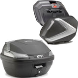 Top Case + Valises Laterales Blade Argent Tech 111 Lt Blade Technopolymères - Givi Compatible Avec Honda Cbf 1000 - Abs (2006-2009)