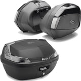 Top Case + Valises Laterales Blade Noir Tech 117 Lt Blade Technopolymères - Givi Compatible Avec Honda Nc 750 S (2016-2020)