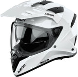 Casque Dual Pour Moto Airoh Bandit - Ba14 Thermoplastic Hrt Blanc Gloss Color Taille Xl