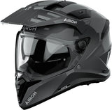 Casque Dual Pour Moto Airoh Bandit - Ba99 Thermoplastic Hrt Gris Foncé Gloss Color Taille S