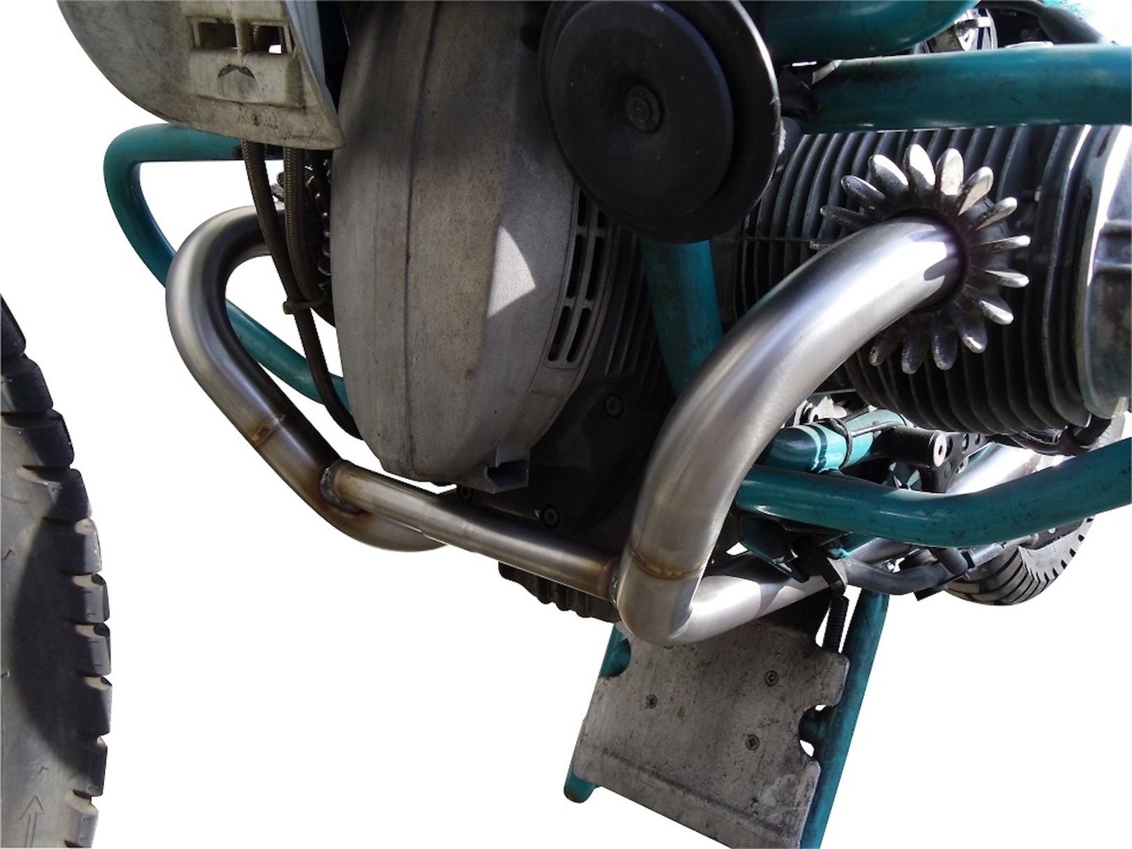 Non-Catalytic Exhaust Manifolds Stainless Steel - Gpr Compatible With Brixton Crossfire 500 X (2020-2021)