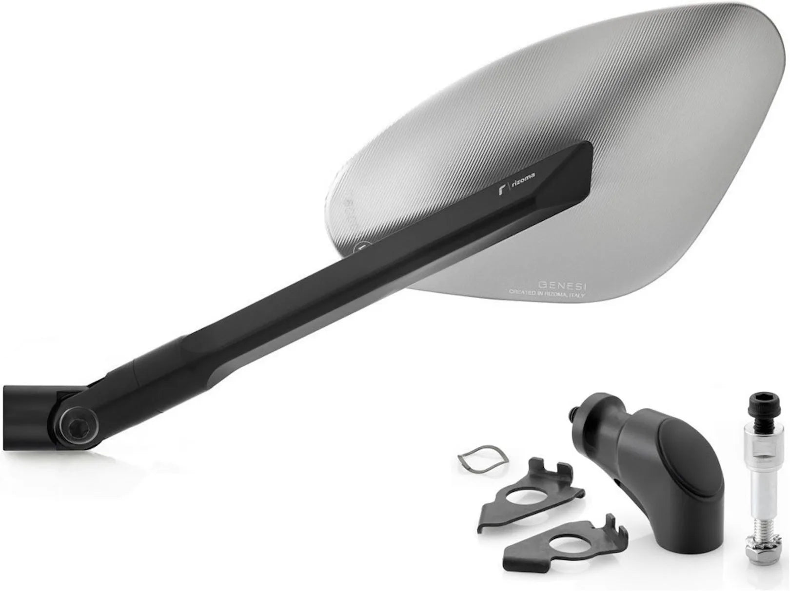 Rétroviseur Side Mount Gauche Genesi - Rizoma Compatible Avec Yamaha T-Max 500 (2008-2011)