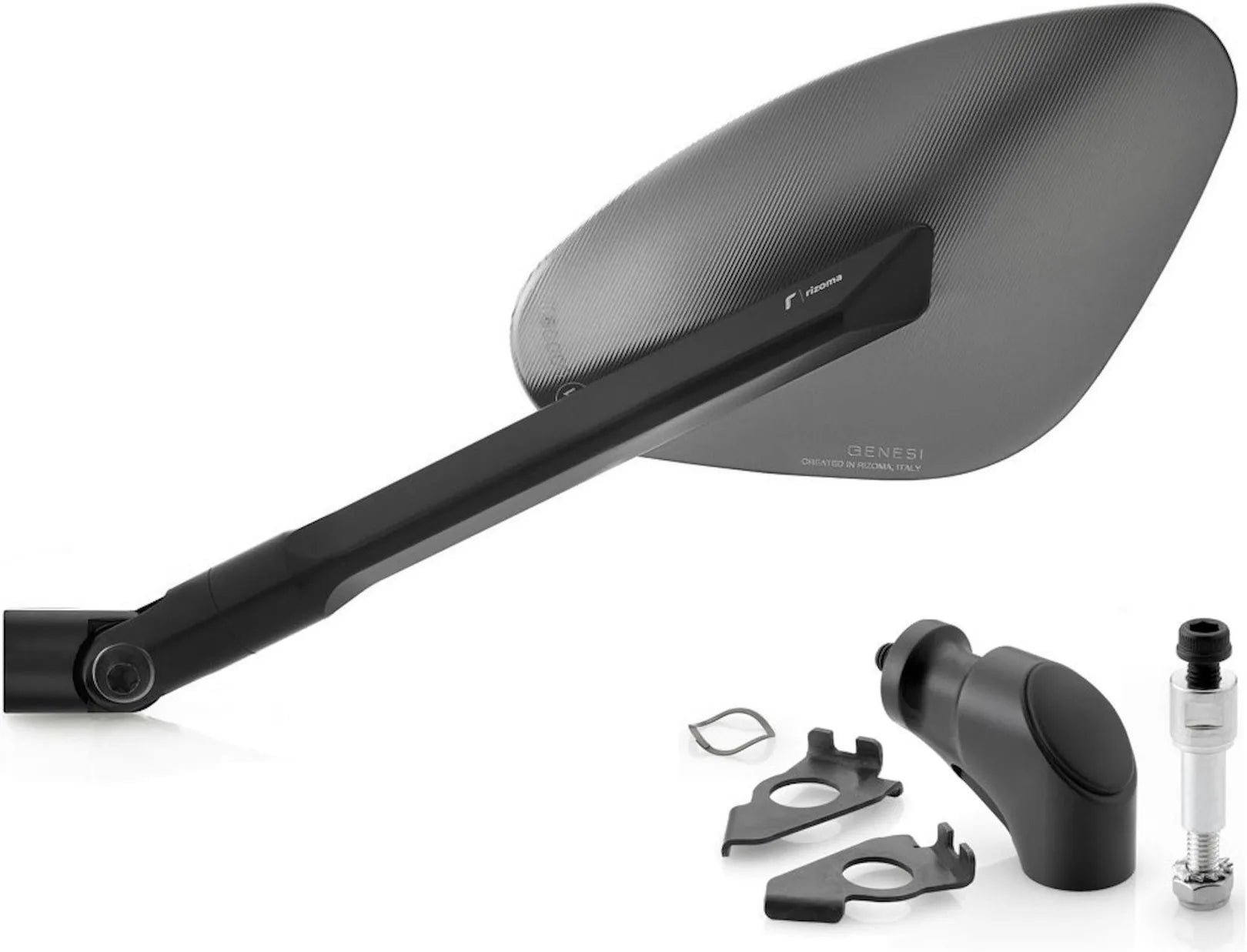 Rétroviseur Side Mount Gauche Genesi - Rizoma Compatible Avec Yamaha T-Max 530 (2012-2019)