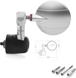 Rétroviseur End Mount Gauche Spy-R Ø57 - Rizoma Compatible Avec Bmw C 600 Sport (2012-2015)