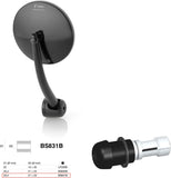 Rétroviseur End Mount Gauche Universal Ø24,5(21>23) Spirit Rs - Rizoma Compatible Avec Ktm