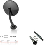 Mirror End Mount Right Universal Ø22(13>20) Spirit Rs - Rizoma Compatible With Benelli