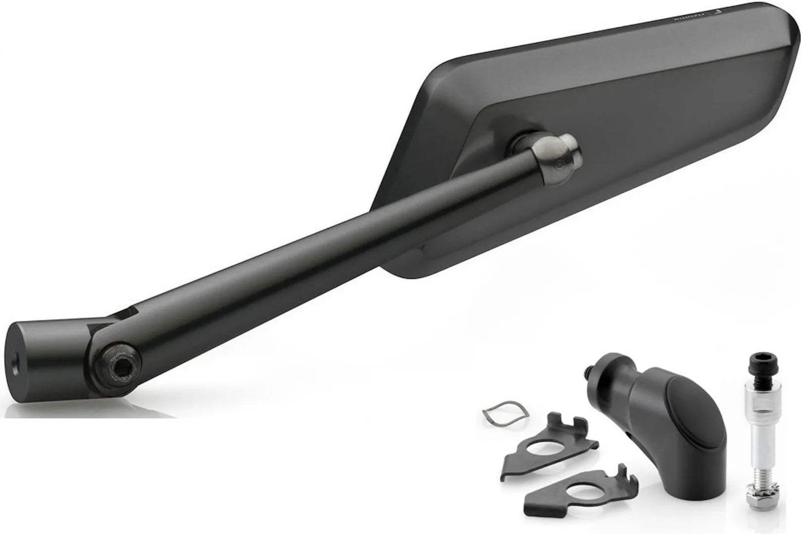 Rétroviseur Side Mount Gauche Circuit 744 - Rizoma Compatible Avec Yamaha T-Max 500 (2008-2011)