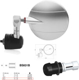 Mirror End Mount Right Universal Ø24,5(21>23) Spy-R Ø80 - Rizoma Compatible With Suzuki