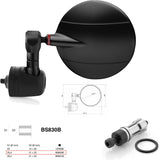 Rétroviseur End Mount Gauche Universal Ø24,5(21>23) Spy-R Ø80 - Rizoma Compatible Avec Bmw