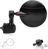 Mirror End Mount Right Spy-R Ø80 - Rizoma Compatible With Kawasaki Z 900 Rs (2018-2020)