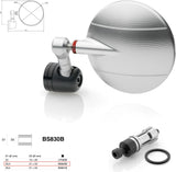 Rétroviseur End Mount Droite Universal Ø24,5(21>23) Spy-R Ø94.5 - Rizoma Compatible Avec Ducati