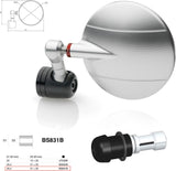 Rétroviseur End Mount Droite Universal Ø24,5(21>23) Spy-R Ø94.5 - Rizoma Compatible Avec Kawasaki