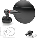 Mirror End Mount Left Spy-R Ø94.5 - Rizoma Compatible With Kawasaki Z 750 R (2011-2014)