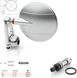 Rétroviseur End Mount Droite Universal Ø24,5(21>23) Spy-Arm Ø94.5 - Rizoma Compatible Avec Ducati