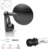 Mirror End Mount Left Universal Ø24,5(21>23) Spy-Arm Ø94.5 - Rizoma Compatible With Mv Agusta