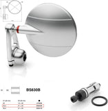 Rétroviseur End Mount Droite Universal Ø24,5(21>23) Spy-Arm Ø80 - Rizoma Compatible Avec Ktm
