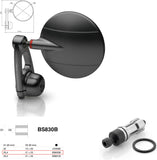 Mirror End Mount Right Universal Ø24,5(21>23) Spy-Arm Ø80 - Rizoma Compatible With Yamaha