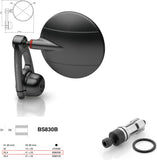 Rétroviseur End Mount Droite Universal Ø24,5(21>23) Spy-Arm Ø80 - Rizoma Compatible Avec Ktm