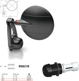 Rétroviseur End Mount Droite Universal Ø24,5(21>23) Spy-Arm Ø80 - Rizoma Compatible Avec Ktm