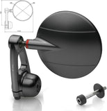 Rétroviseur End Mount Gauche Spy-Arm Ø80 - Rizoma Compatible Avec Triumph Street Triple (2007-2012)