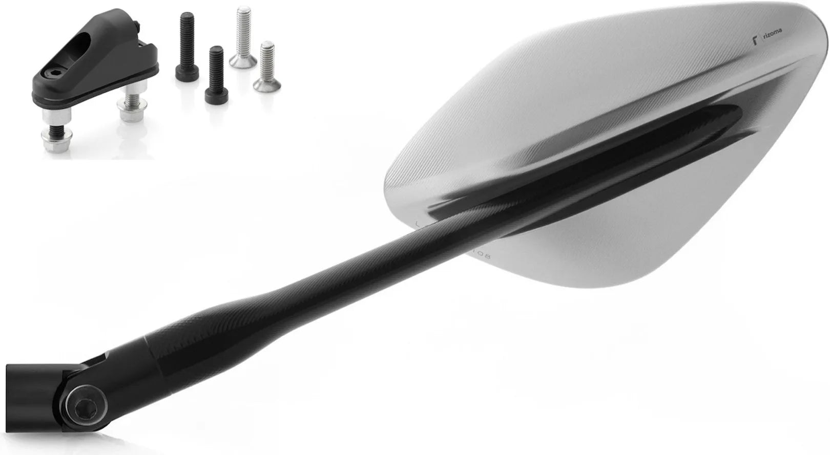 Rétroviseur Sport Mount Gauche Namic Sport - Rizoma Compatible Avec Suzuki Gsf 650 (2005-2011)