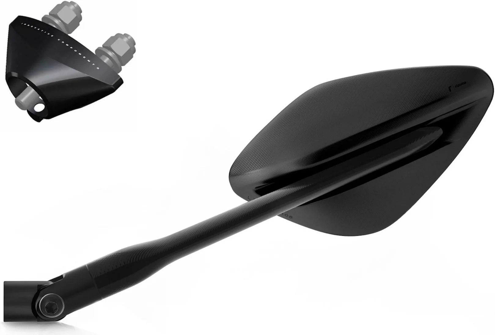 Rétroviseur Sport Mount Gauche Namic Sport - Rizoma Compatible Avec Yamaha Yzf-R6 (2008-2016)