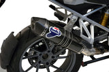 Système D'Échappement Homologué Au Niveau Sonore Relevance Carbon Carbon Cap - Termignoni Compatible Avec Bmw R 1200 Gs (2013-2016)