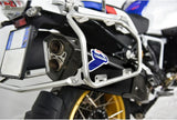 Système D'Échappement Homologué Au Niveau Sonore Titanium Noir Carbon Cap - Termignoni Compatible Avec Bmw R 1250 Gs (2019-2021)