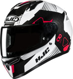 Casque Intégral Pour Moto Hjc C10 Advanced Polycarbonate Composite Mc1 Aspa Taille 11 Xxl