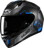 Casque Intégral Pour Moto Hjc C10 Advanced Polycarbonate Composite Mc2 Aspa Taille 06 Xs