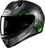 Casque Intégral Pour Moto Hjc C10 Advanced Polycarbonate Composite Mc4Sf Aspa Taille 10 Xl