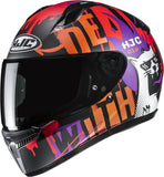 Casque Intégral Pour Moto Hjc C10 Advanced Polycarbonate Composite Mc7Sf Fop Taille 08 M